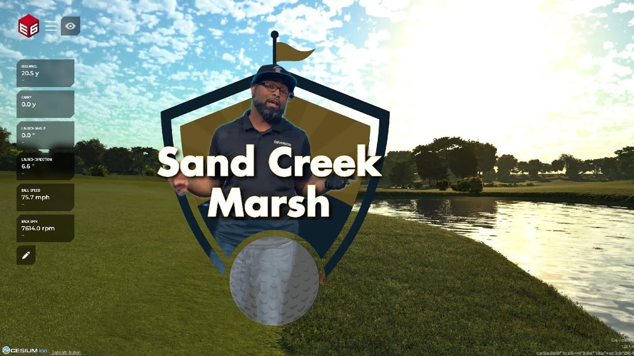 Jay-R & Dev playing Sand Creek (Marsh) -#OnParINApex