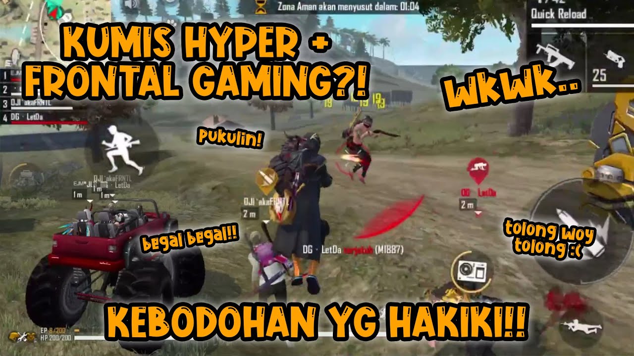 KUMIS HYPER + FRONTAL GAMING?? APA YG TERJADI :v