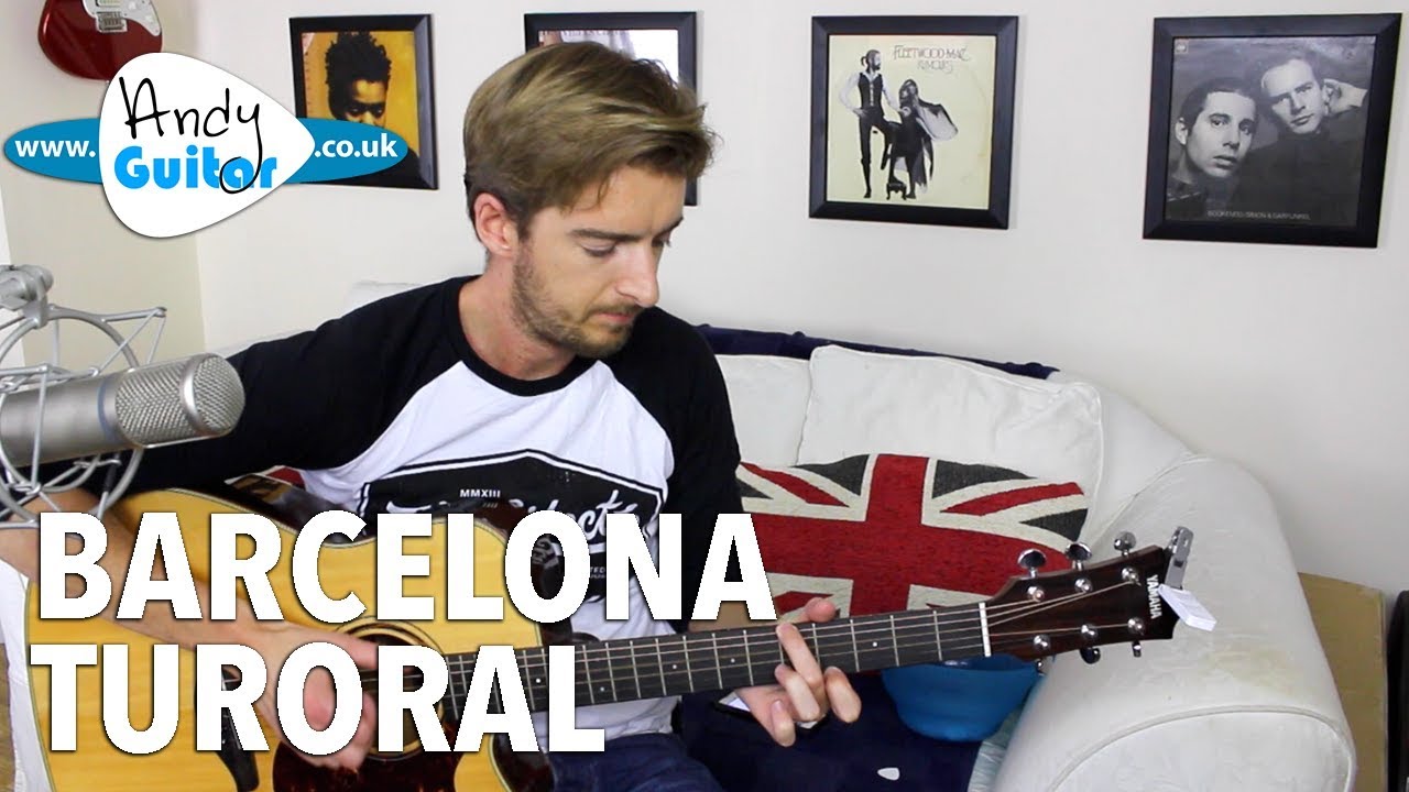 George Ezra - 'Barcelona' Guitar Tutorial - Fingerstyle Open D Tuning