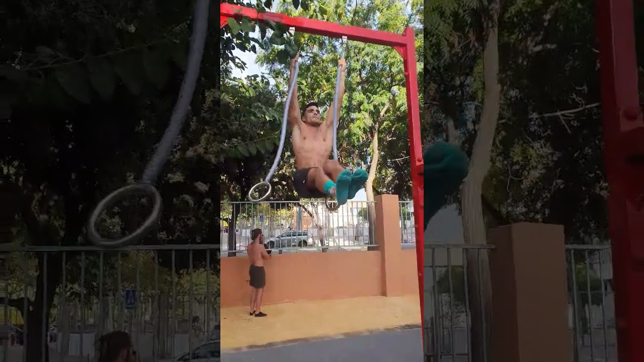 AS&Iacute; ENTRENA un CALISTENICO #calistenia #anillas #abdomen #frontlever #agarre #fuerza #entrenamiento