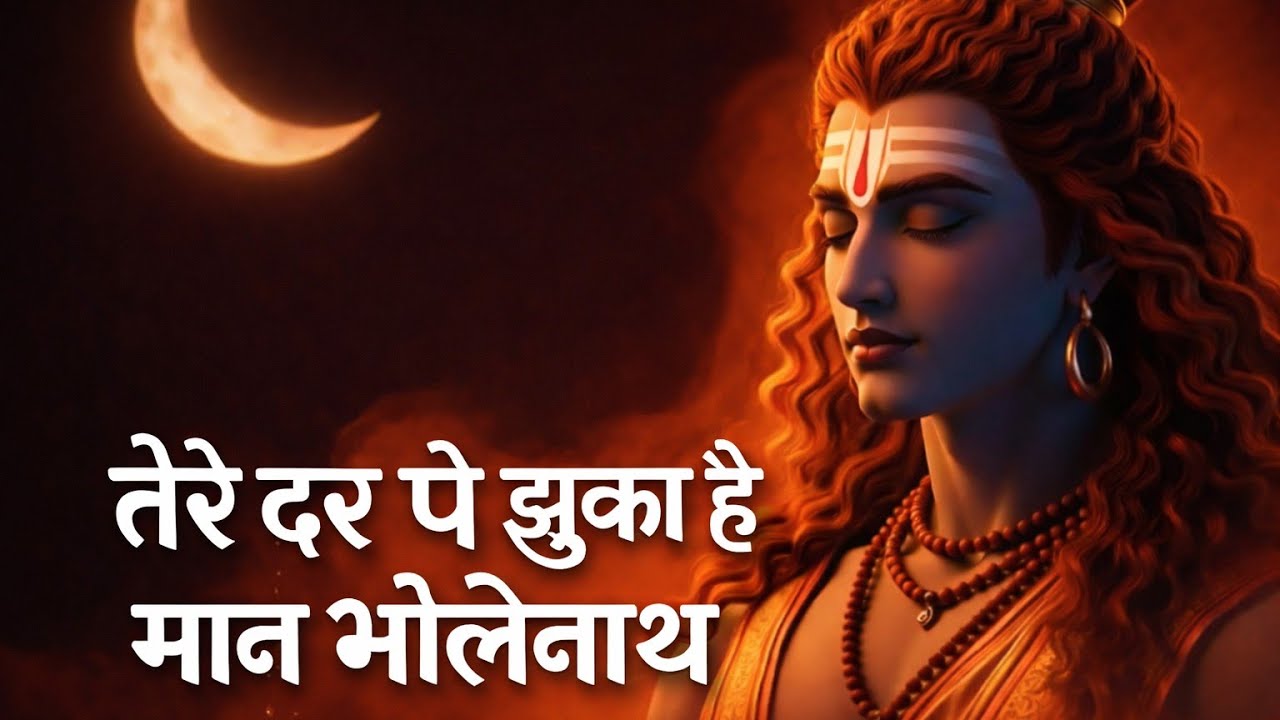 तेरे दर पे झुका है मान भोलेनाथ | Mahadev Grinding Devotional | Shivratri Special Song | 2026 video 