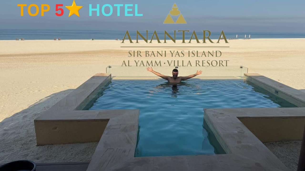 I stayed in ANANTARA Sir Bani Yas Island 🏝️ 🇦🇪
