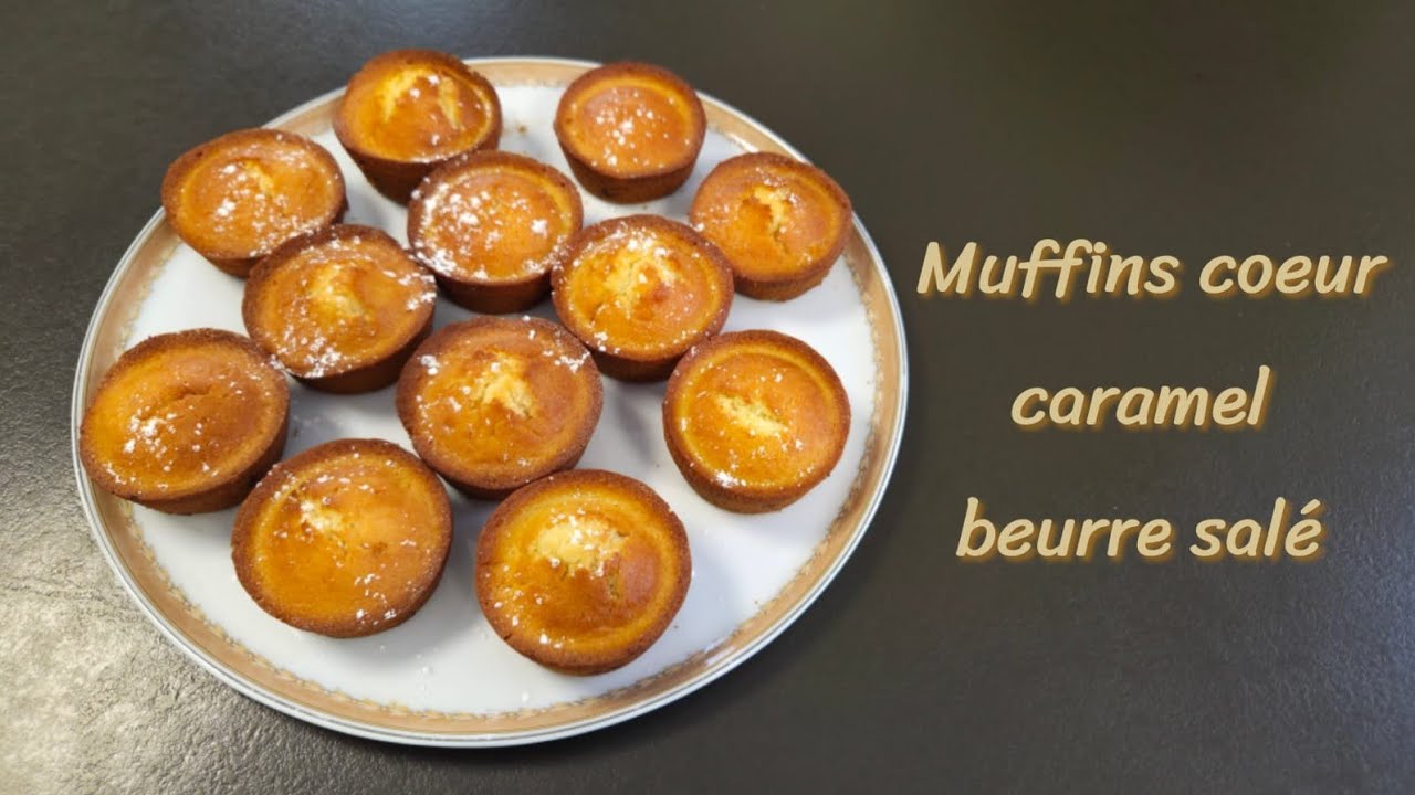 ✨️ MUFFINS COEUR CARAMEL BEURRE SALE 