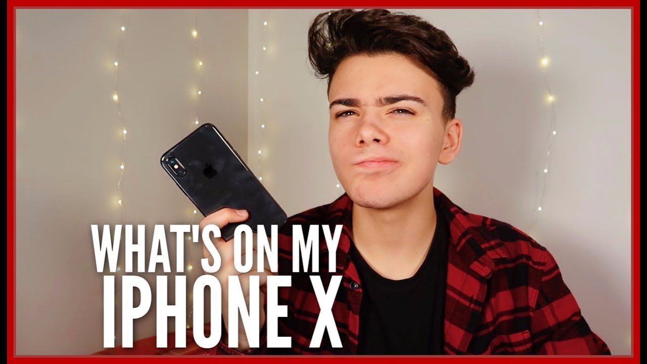 WHAT'S ON MY IPHONE X #LucksMas