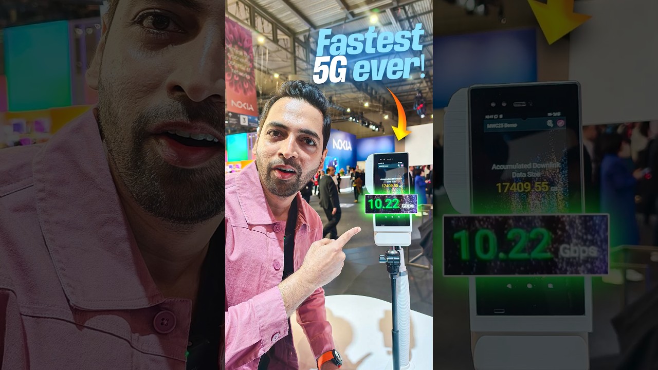 10Gbps 5G Speed Test &ndash; Is This Even Real?! 🤯 #shorts