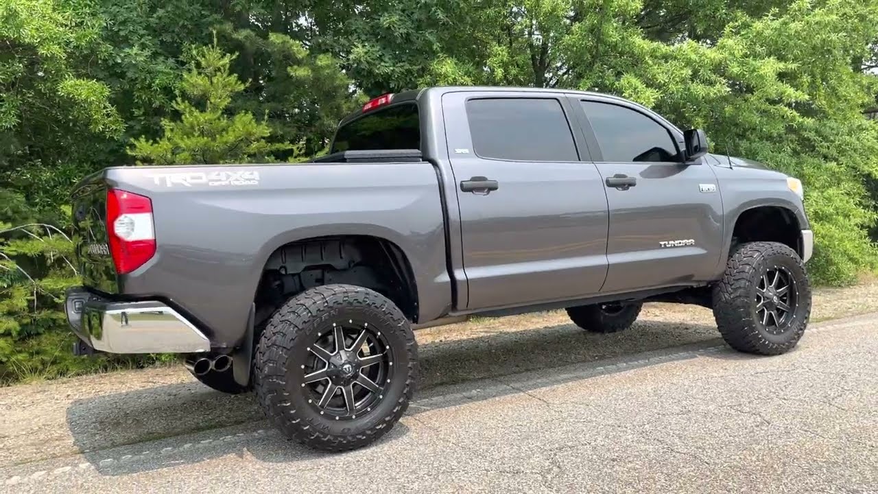Lifted Toyota Tundra Sporting 37's 6