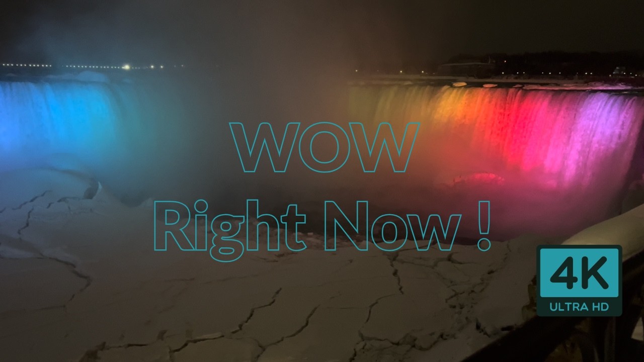 RARE Natural Phenomenon in Niagara Falls this Winter! #travel #bucketlist #winter