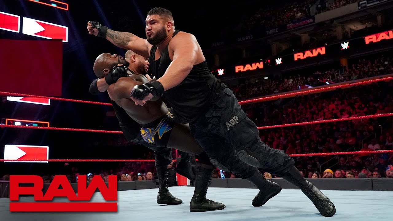 Titus Worldwide vs. The Authors of Pain: Raw, July 16, 2018