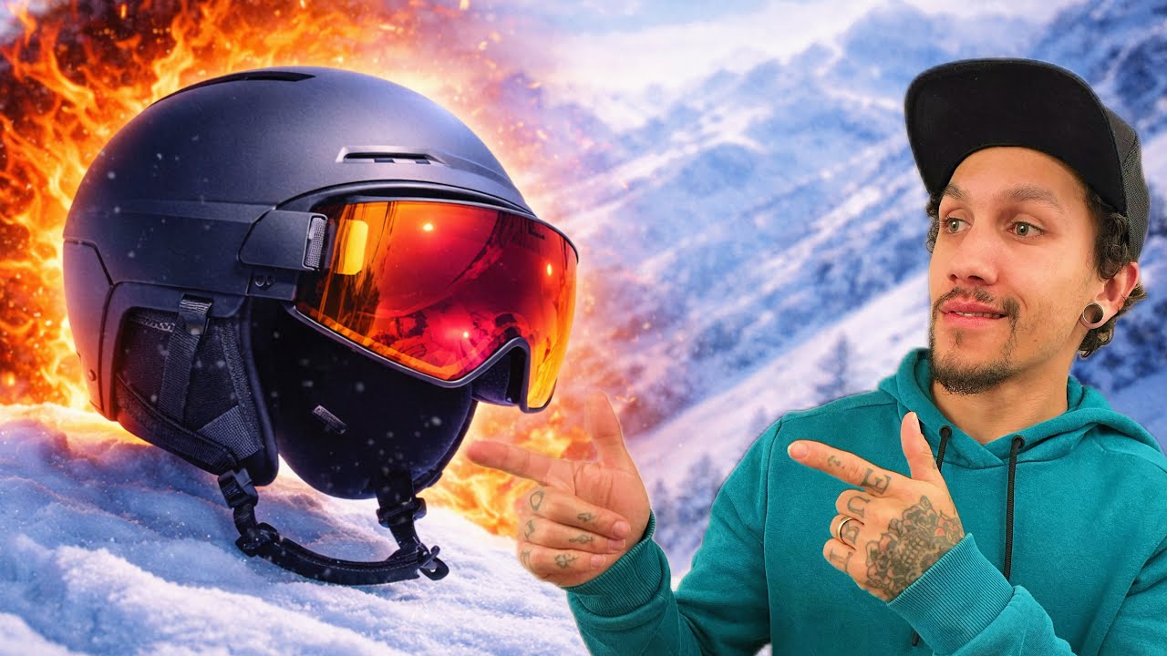 Dieser Skihelm ersetzt deine Skibrille! Bester Skihelm mit Visier! Salomon Driver Prime Sigma Plus