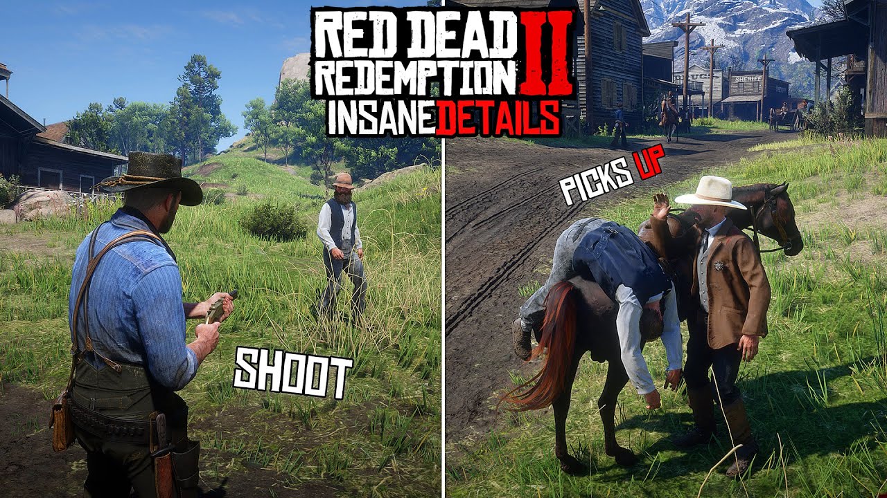 14 Безумных Деталей в Red Dead Redemption 2 (Часть 6)