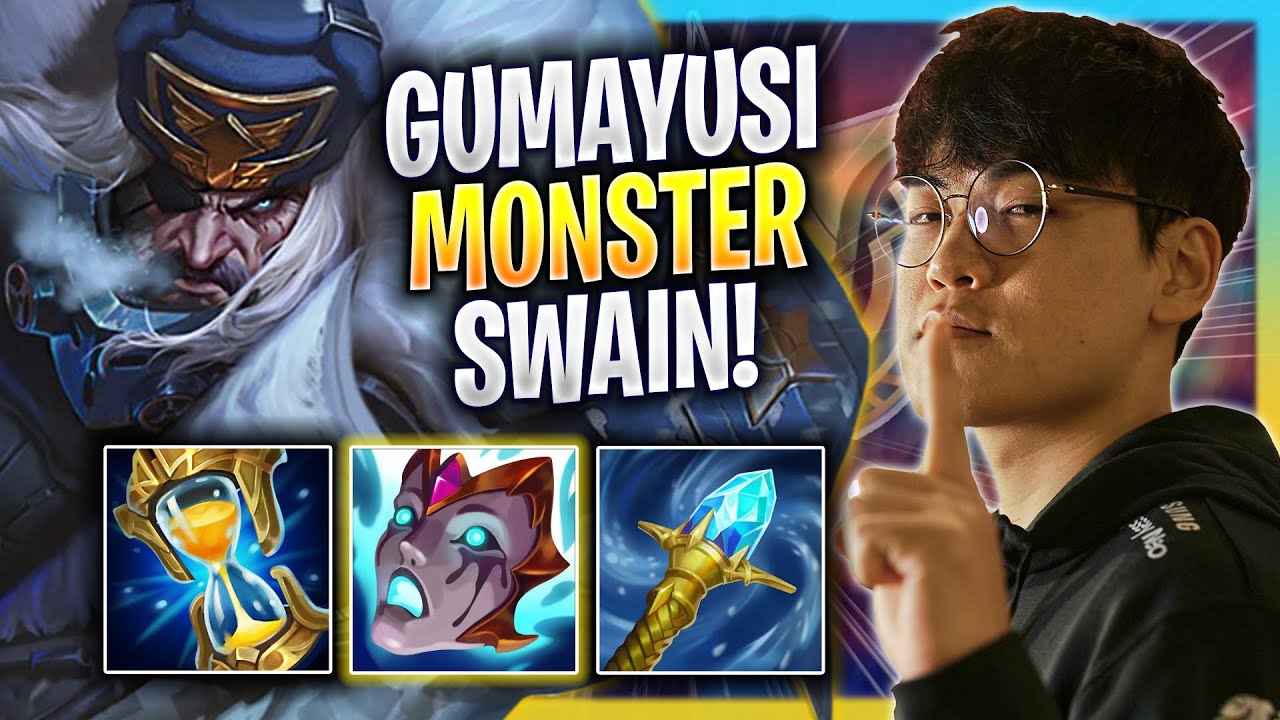 GUMAYUSI IS A MONSTER WITH SWAIN! - T1 Gumayusi Plays Swain ADC vs Sivir! | Bootcamp 2023