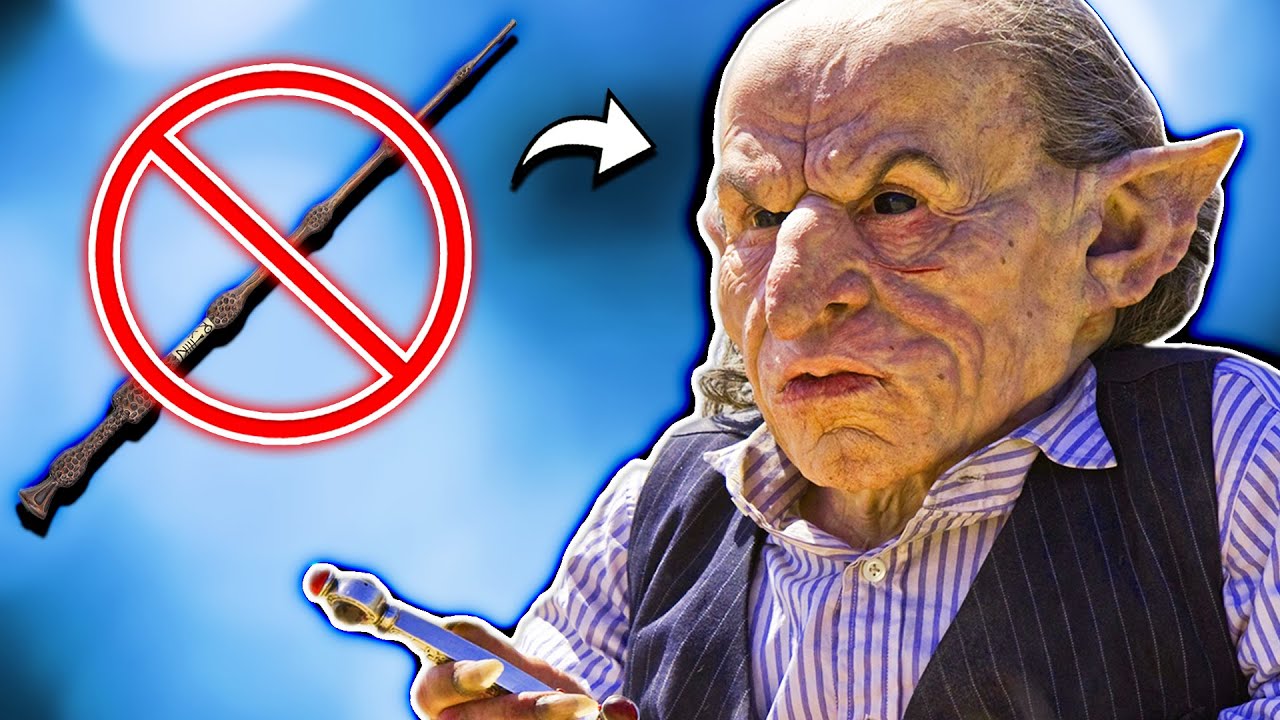Why Can't Goblins or Elves Carry Wands? - Harry Potter Explained
