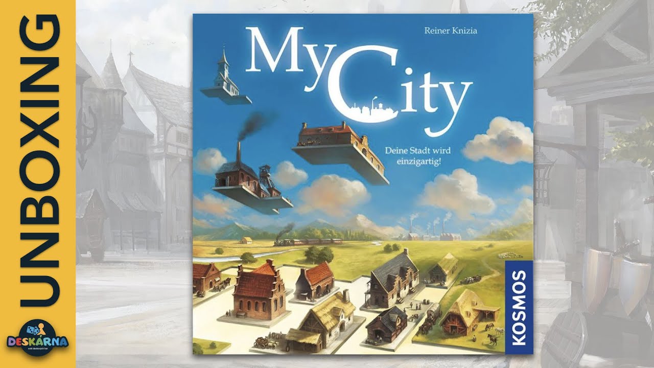 My City [UNBOXING] Jak vypadá tetrisová legacy deskovka?