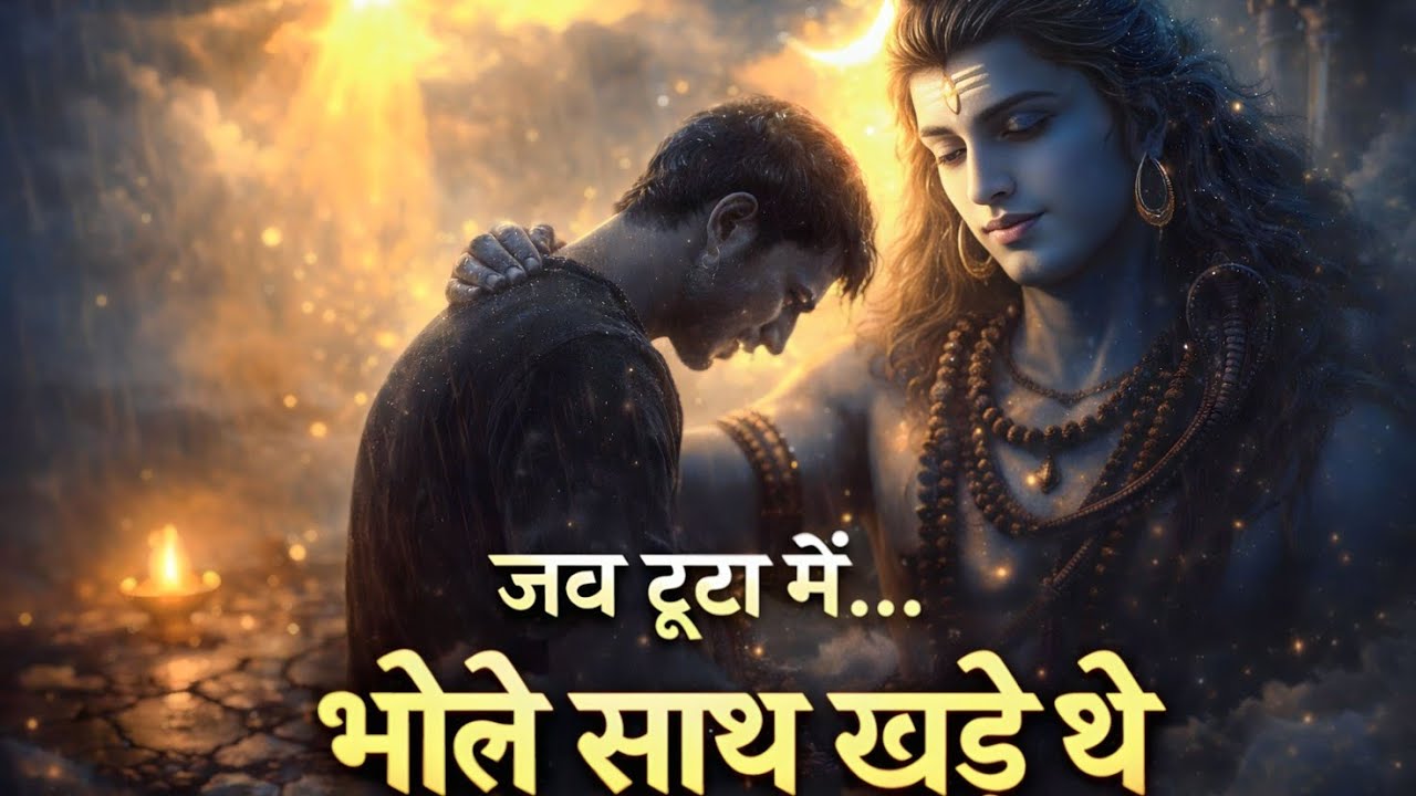 जब टूटा मैं… भोले साथ खड़े थे | Bhole Tere Naam Ka Deewana | Shiv Bhakti Song