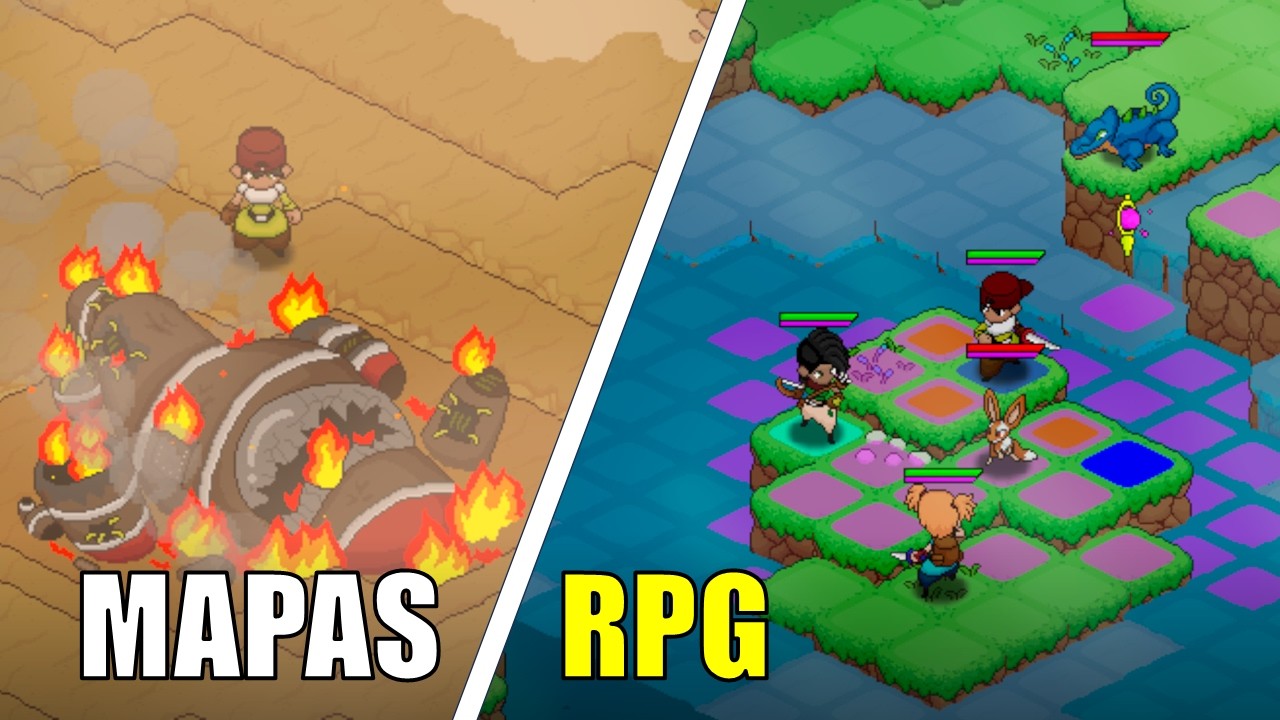 CRIANDO um RPG TÁTICO do ZERO - Lojinha e mapas únicos!
