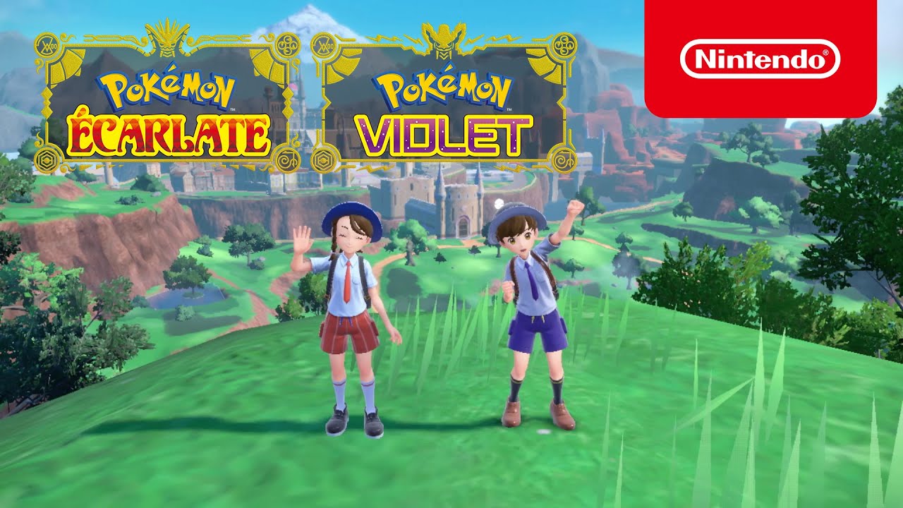 Pok&eacute;mon &Eacute;carlate et Pok&eacute;mon Violet &ndash; Bande annonce de pr&eacute;sentation (Nintendo Switch)