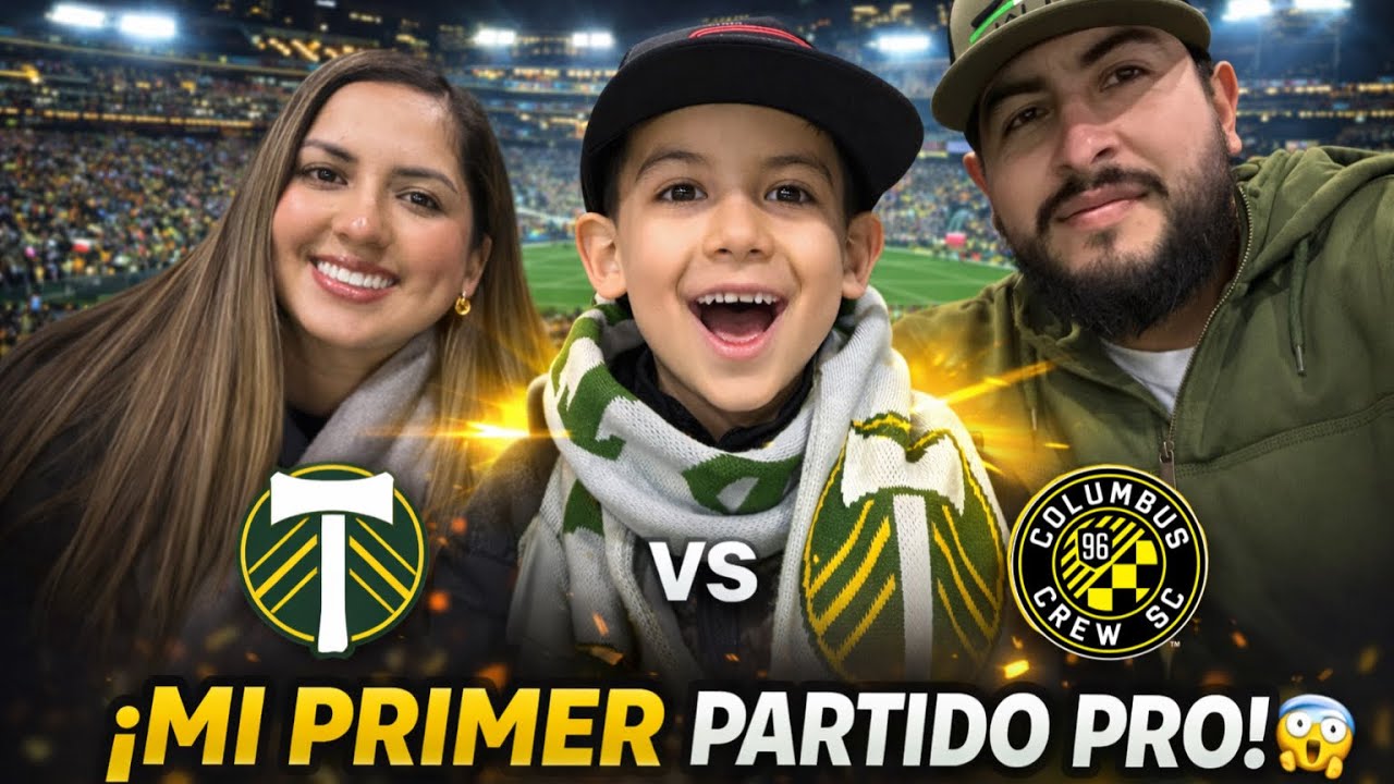 Viví Mi Primer Partido Profesional en el Estadio 🏟️⚽ | Portland Timbers vs Columbus