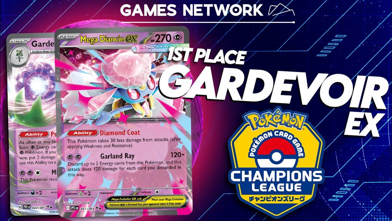 1st Place Deck Profile: Gardevoir ex - Champions League Aichi (Item Lock) (2025) 🔮