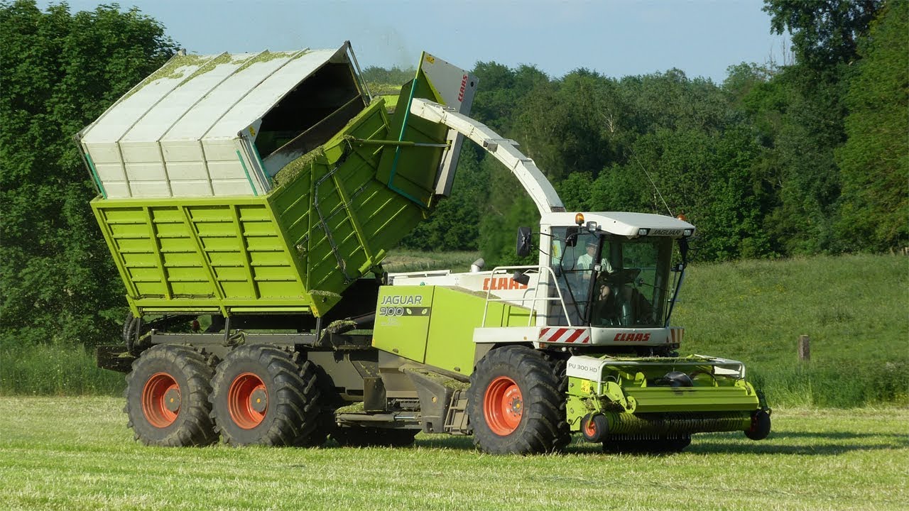 Claas Jaguar 900 Green Eye Field Shuttle Csl