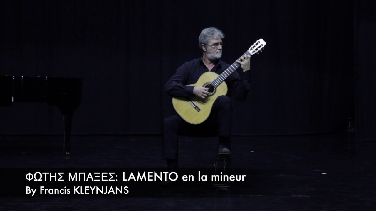 LAMENTO en la mineur by Francis KLEYNJANS