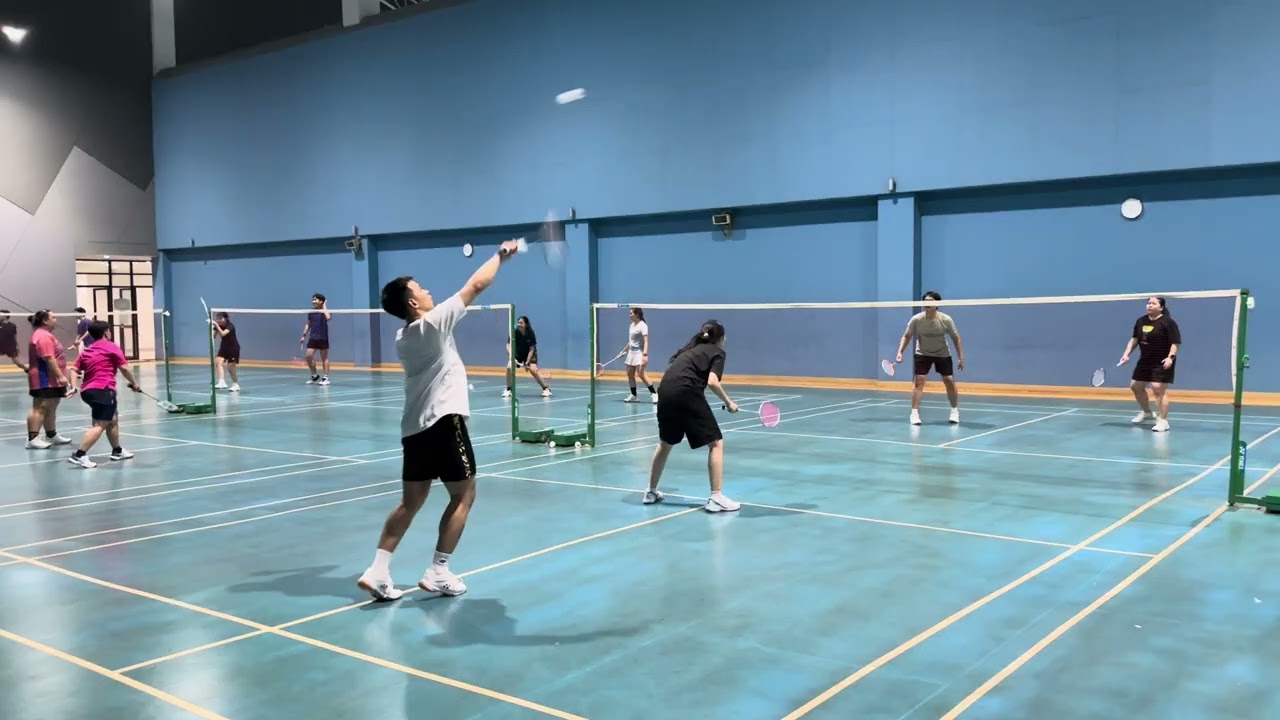 Nuer-yangBadminton 31/1/2026 - น้องเพ/เจมส์ vs ไอซ์/พี่ม่ำ #Bestminton #ตีมั่วแบดมินตัน #ตีแบด