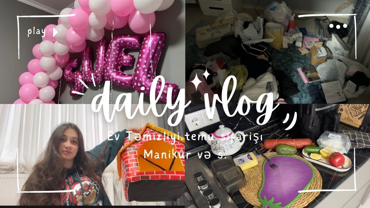 Təmizlik, Temu və Manikur – Yorğunluqla Mübarizə!🫠