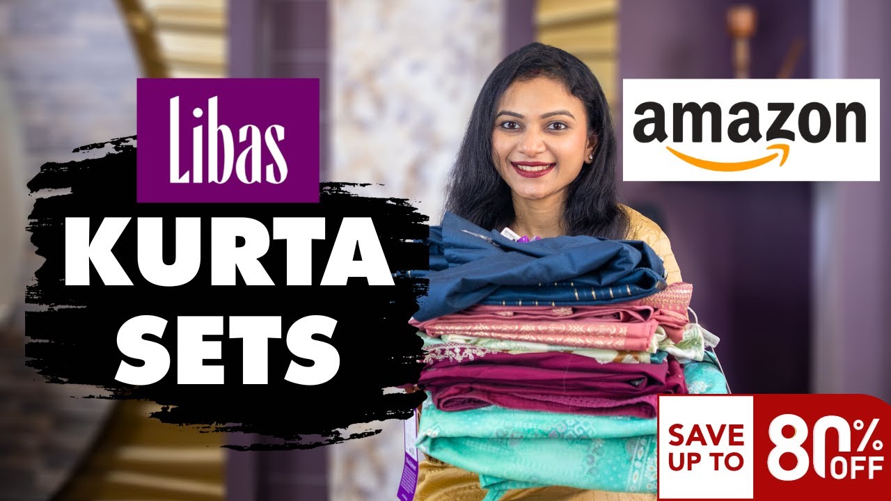 Libas Kurta Set Haul from Amazon | Amazon Republic Day Sale 50% - 80% OFF 🛍️❤️