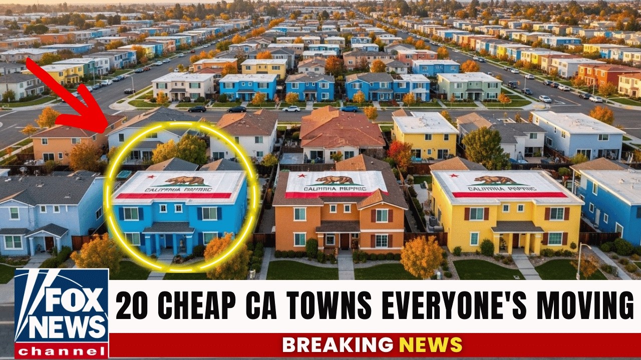 Retirees Fleeing Pricey California Cities: The 20 Cheap Towns Everyone's Moving to in 2026