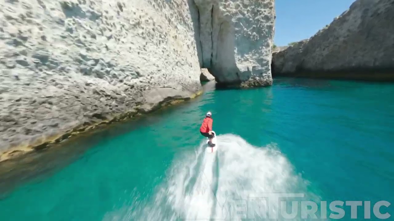 Wakeboard a la Illa de Milos