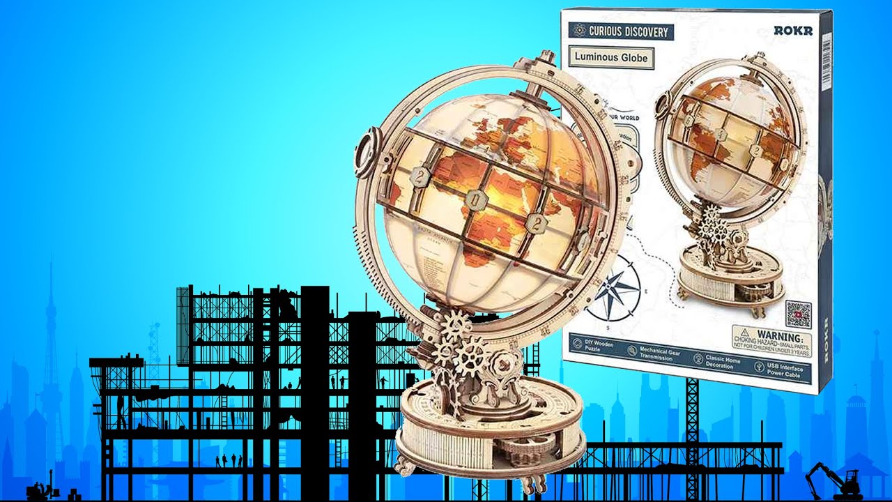 ROKR Luminous Globe - Full Assembly - 8 Hours