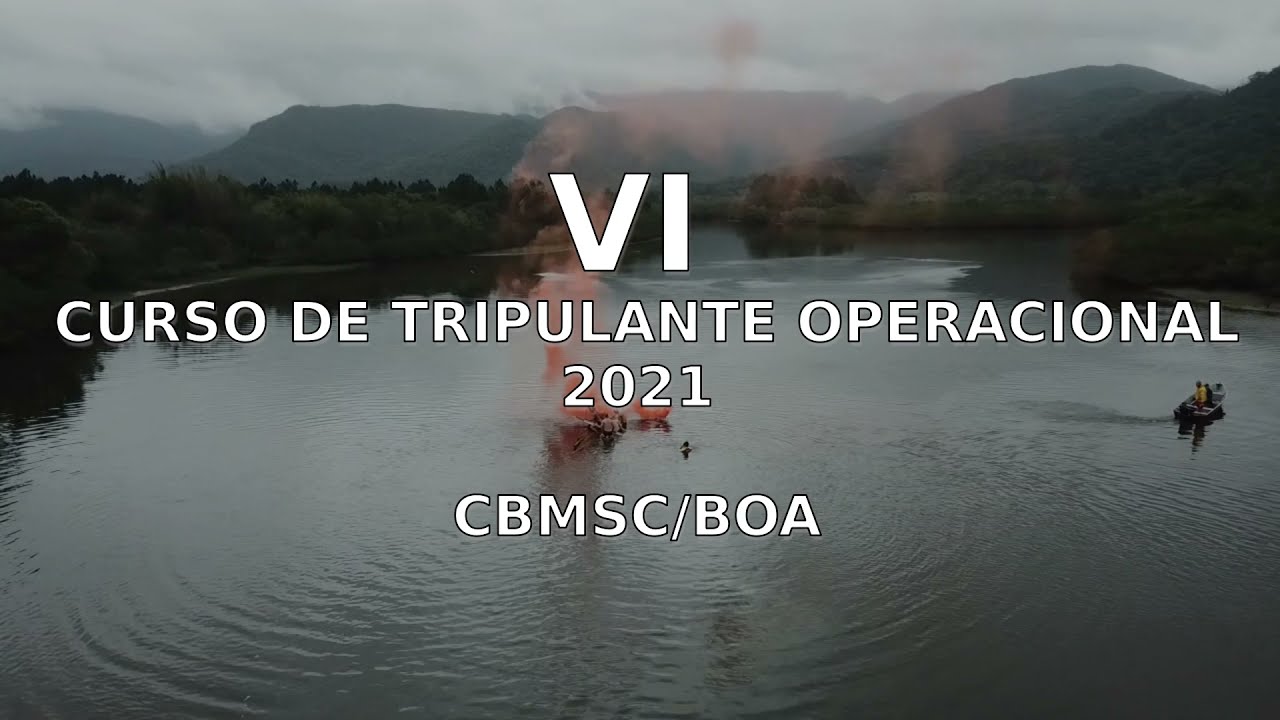 6º Curso de Tripulante Operacional - CTOP (BOA / CBMSC)
