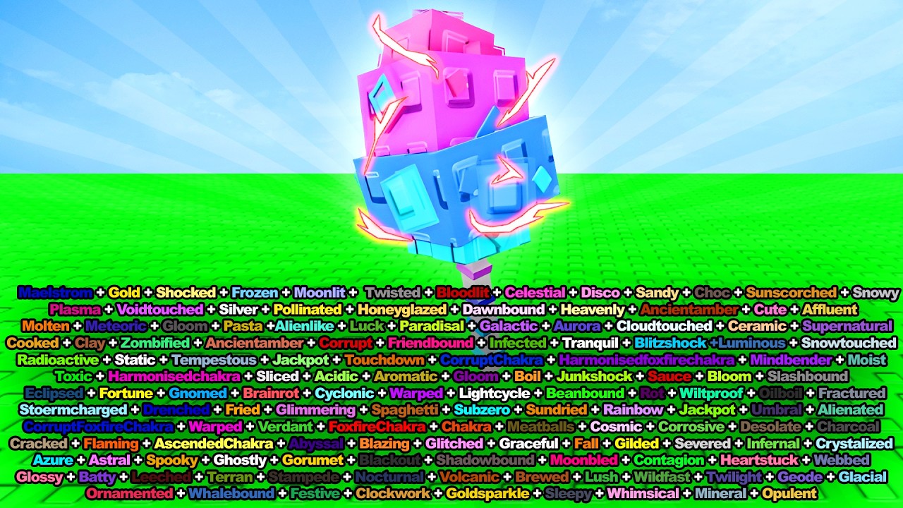 I Grew EVERY MUTATION on ELDER CANDY BLOSSOM In Grow A Garden!