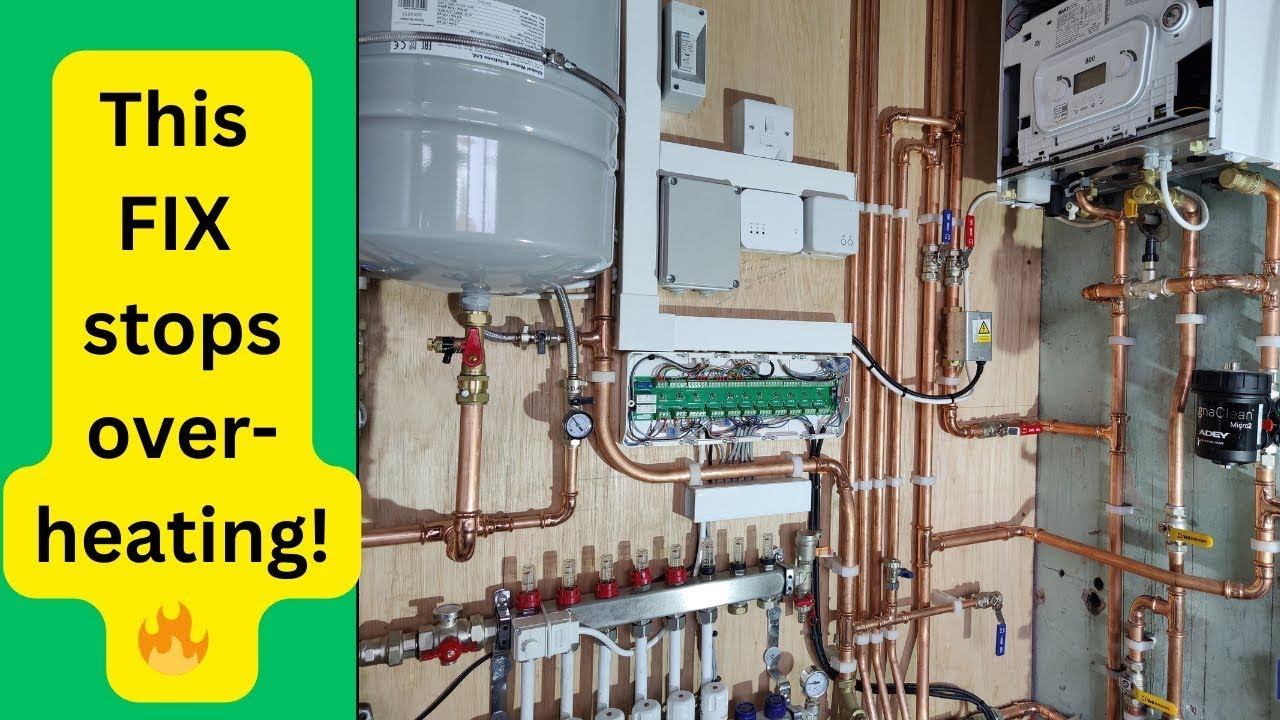 Underfloor Heating Overheat Stat wiring Setup | Wet UFH overheating protection, overlay system.