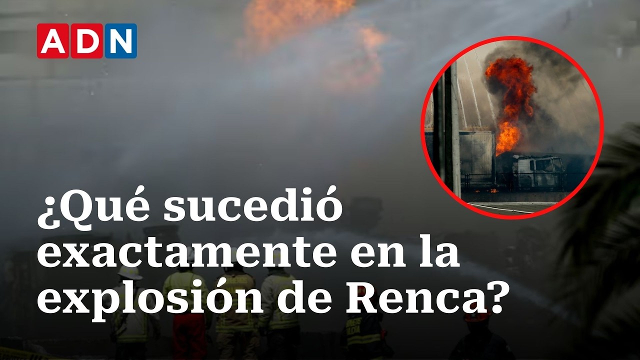 Estos son los detalles de la explosión del camión de gas en Renca