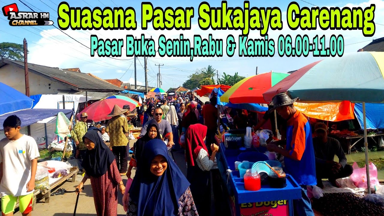 Beginilah Kondisi Pasar Sukajaya Carenang | Kab Serang Banten