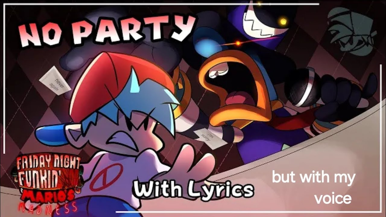 No party with lyrics but with my voice (100 subscriber special) (read description)
