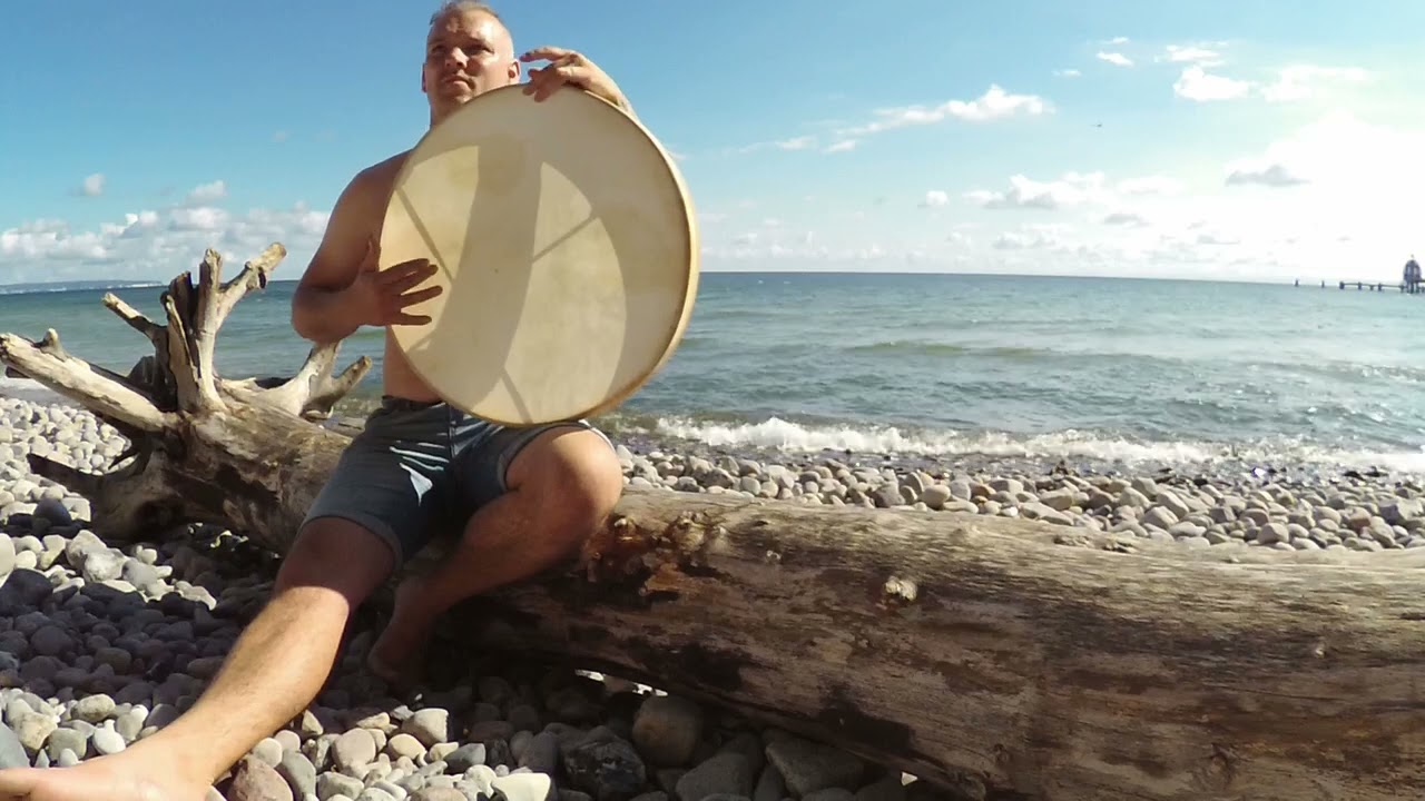 Rahmentrommel Solo // Ostsee Strand
