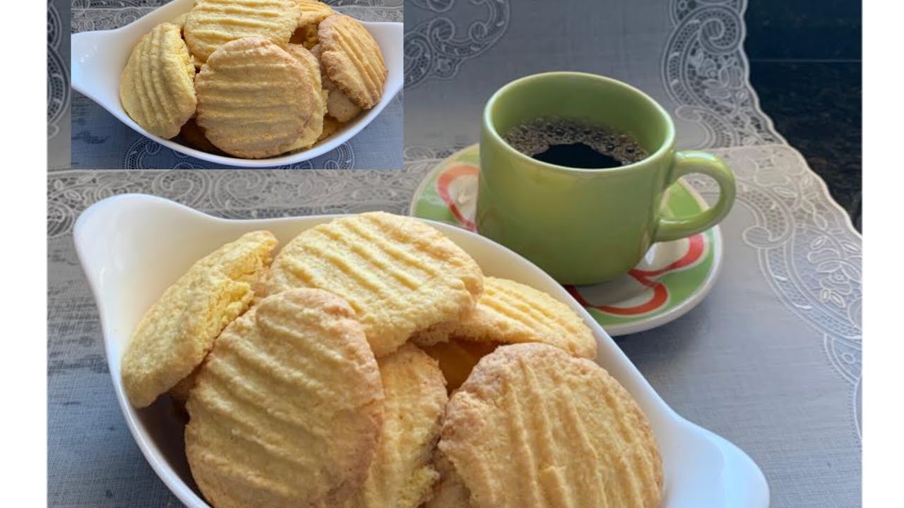 #biscoito de fubá/ com amido de milho que derrete na boca/