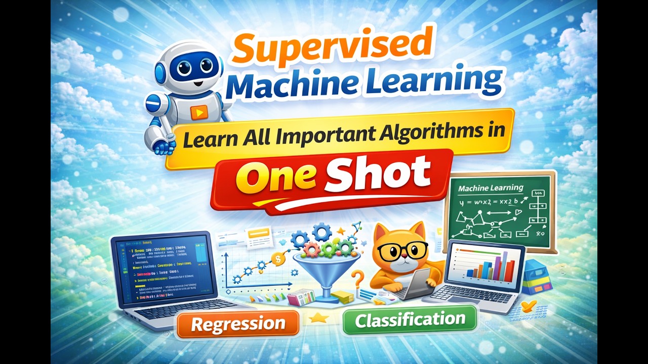 Master Supervised Machine Learning Algorithms for Interviews in One Shot
