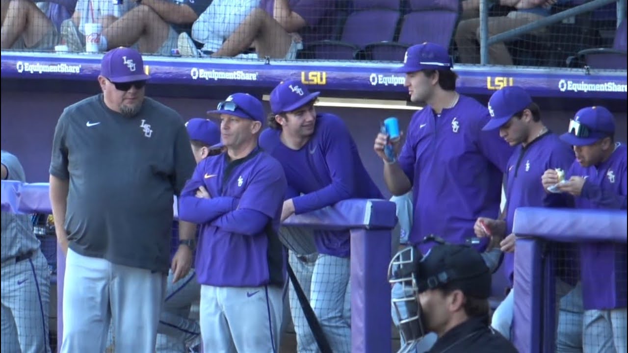 LSU Baseball scrimmage footage, Saturday Feb. 7