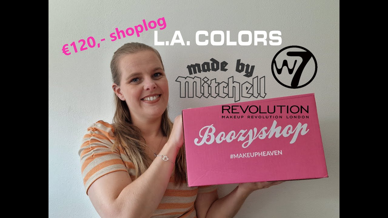 Boozyshop shoplog / unboxing. Nagels en heel veel make up