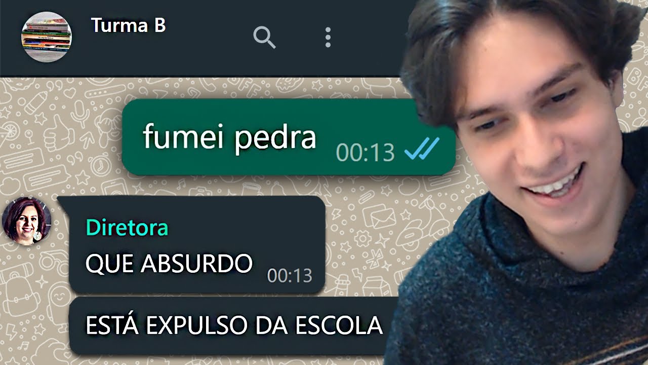 INVADINDO GRUPOS DE ESCOLA AT&Eacute; A DIRETORA ME EXPULSAR - RETROSPECTIVA 2022