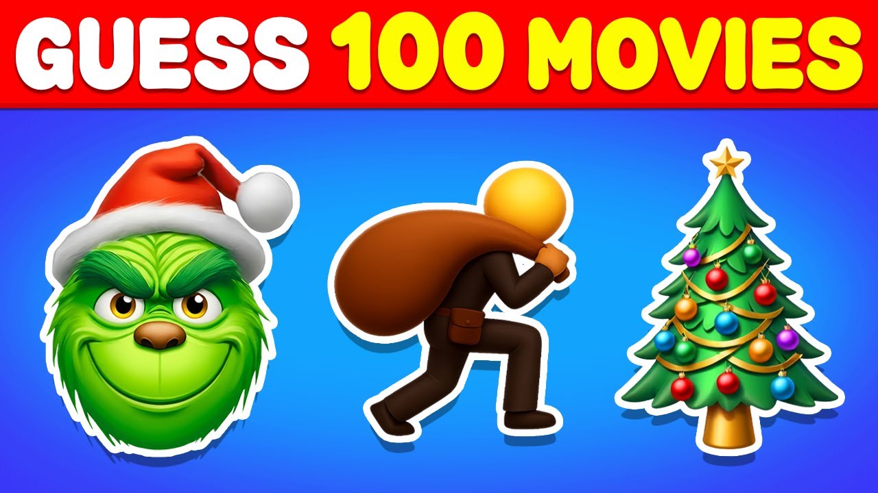 Can You Guess The Movie by Emojis? 🎬🎁 Movie Quiz Challenge