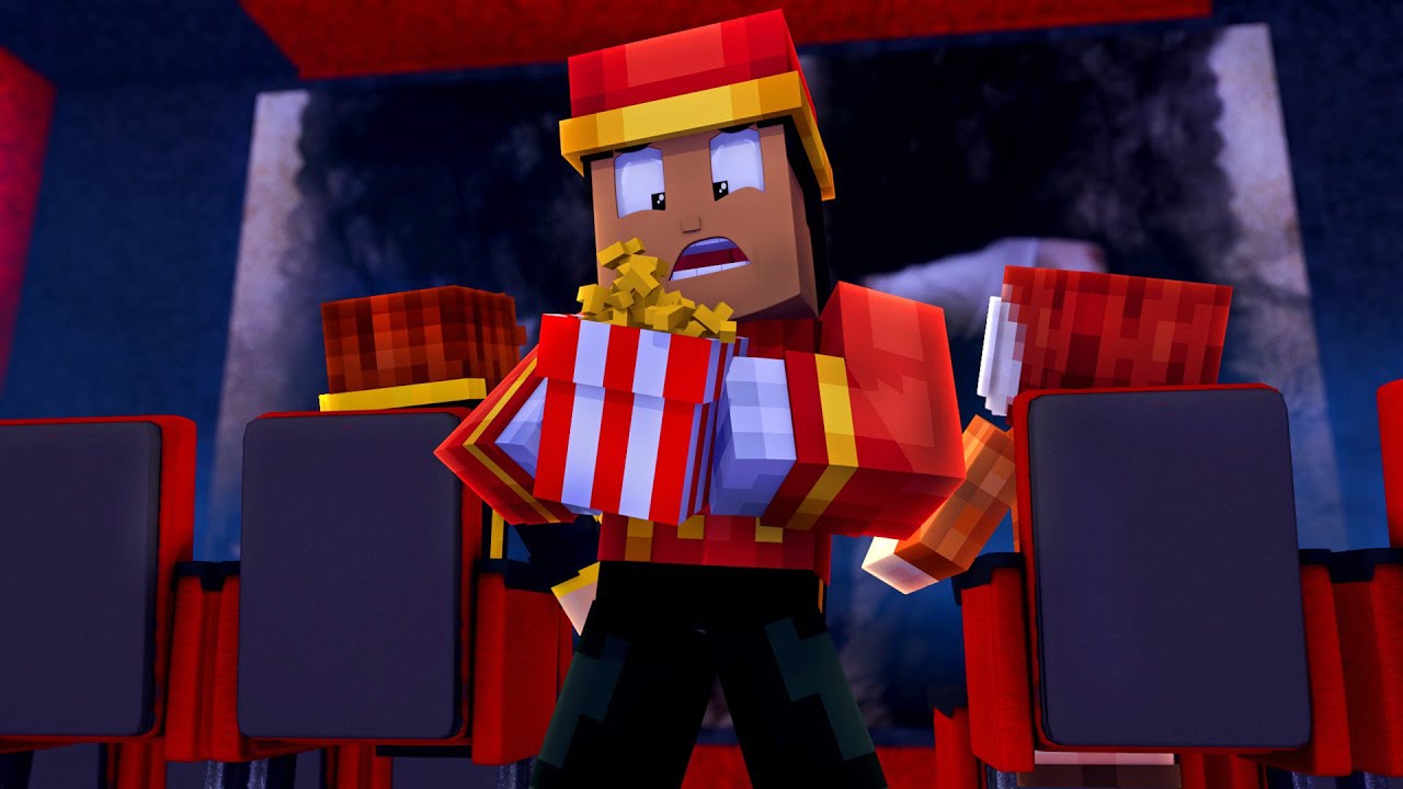 MI MANSIÓN SE CONVIERTE EN UN CINE EN MINECRAFT TROLL 😱🎥