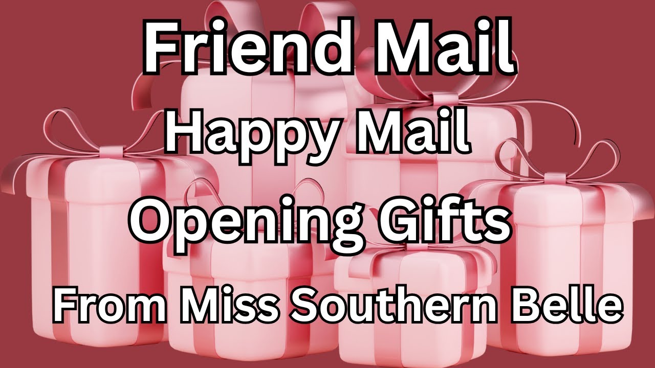 Diamond Painting Friend Mail - Happy Mail - Miss Southern Belle- Diamond Art