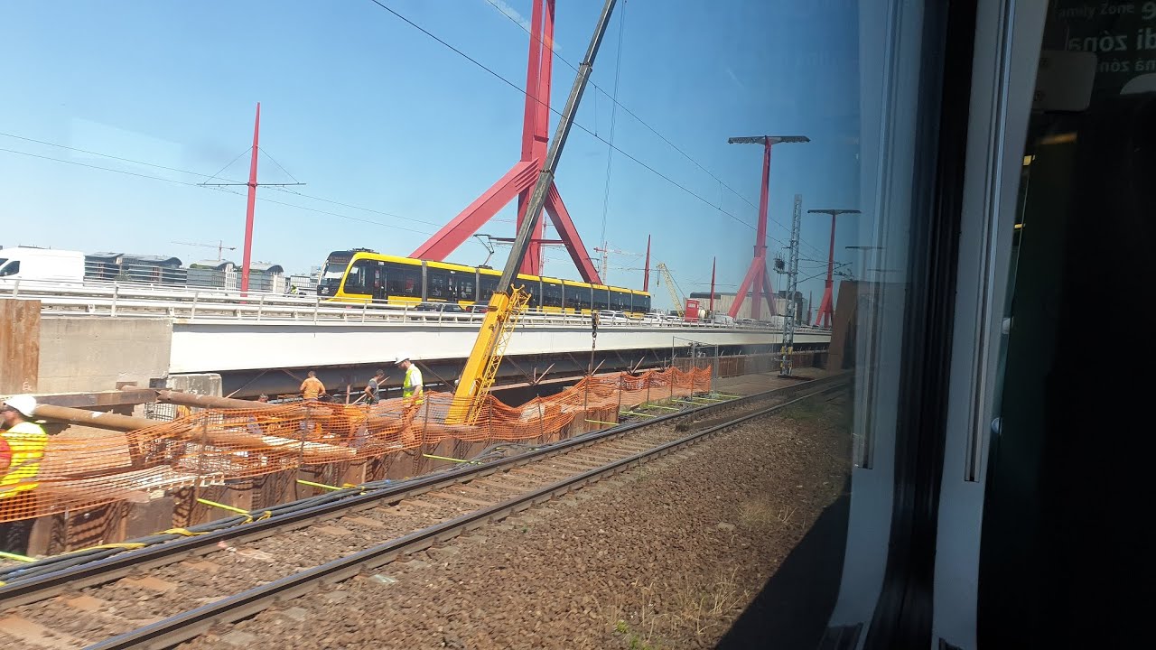 Déli összekötő vasúti híd építése (2020.07.10.)