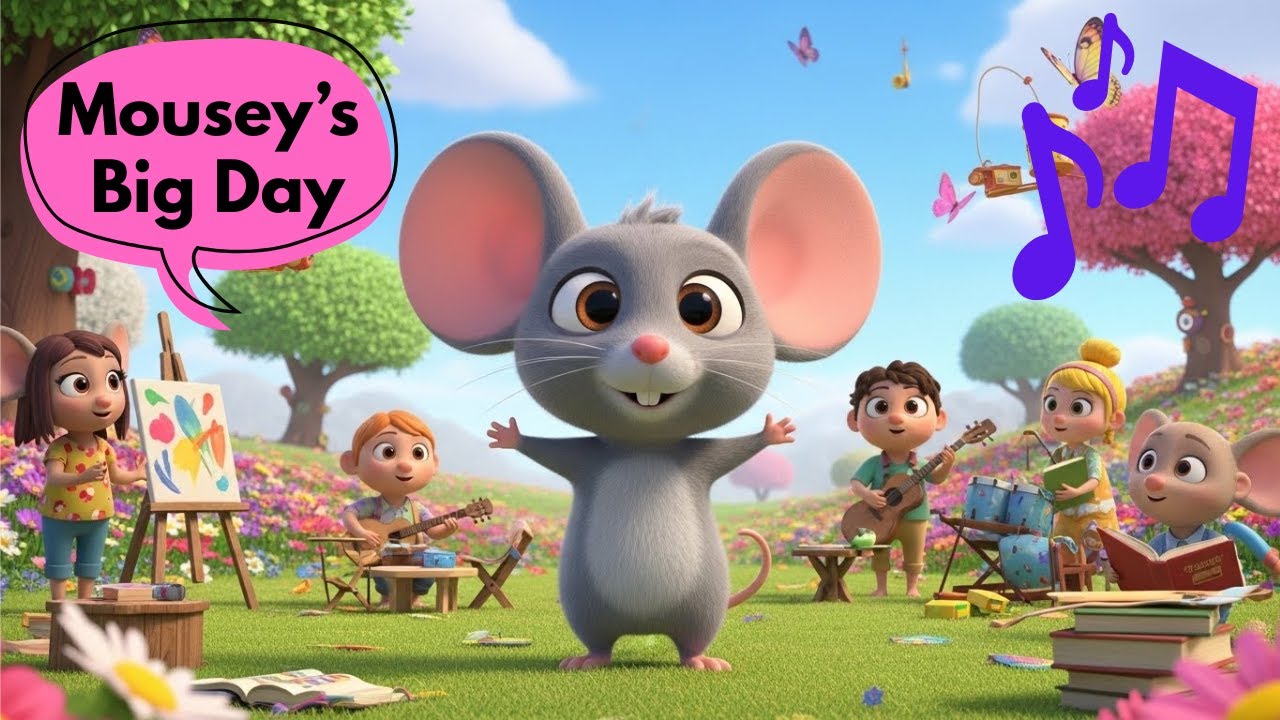 Mousey's Big Day / Kids' Songs / Animal Songs for Kids / Whiskers & Whistles