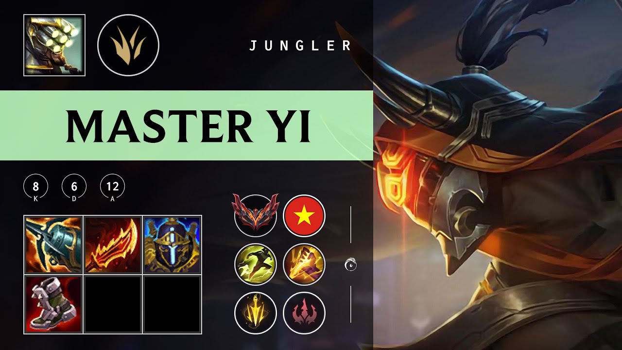 Master Yi Jungle vs Viego - VN Grandmaster Patch 25.23