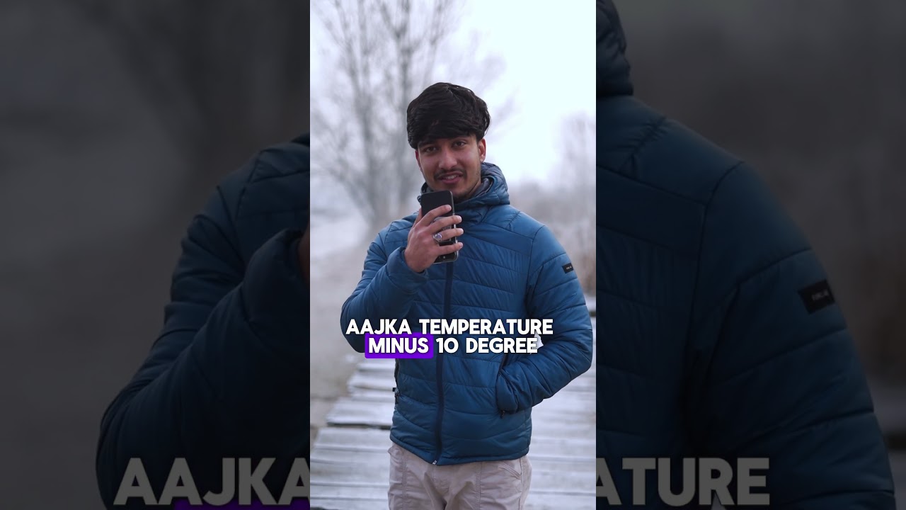Day 1/5 of the series &ldquo; Exploring Kashmir during minus temperature&rdquo;. #dallake