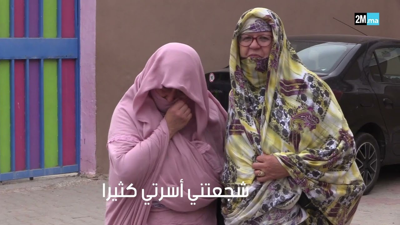 فاطمة (74 سنة) من تيزنيت تجتاز امتحانات السادس ابتدائي